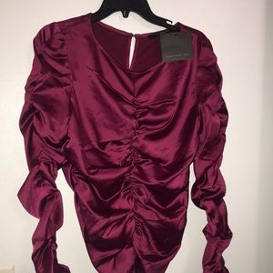 Marc New York Andrew Mark Black Wine Medium Size